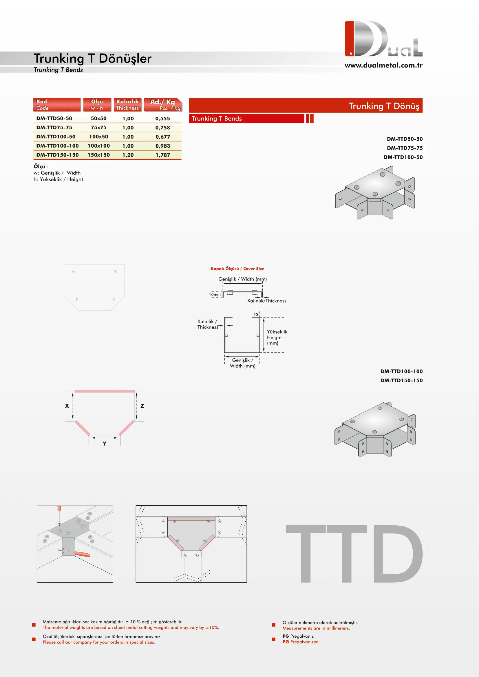 Trunking T Dönüşler